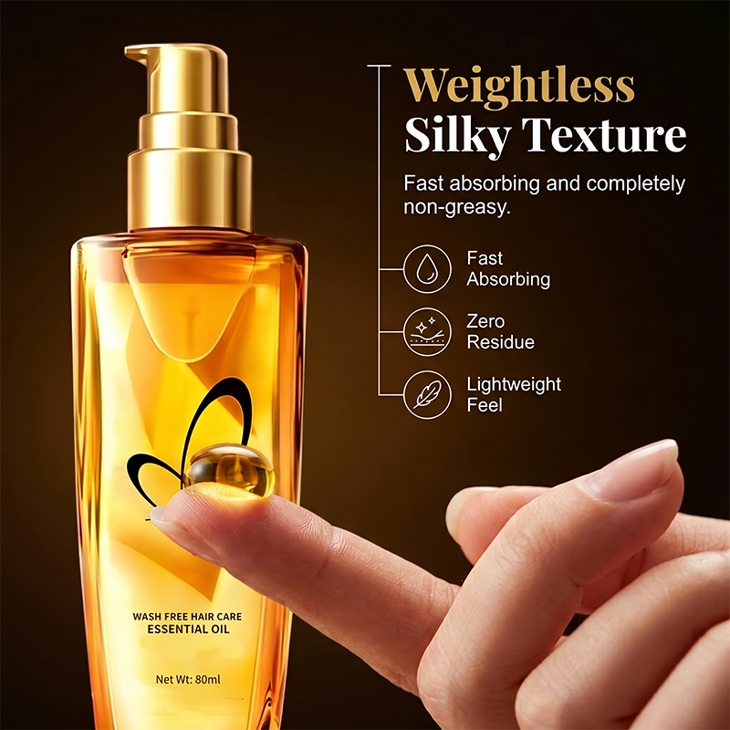 Wash-Free Hair Care Essential Oil