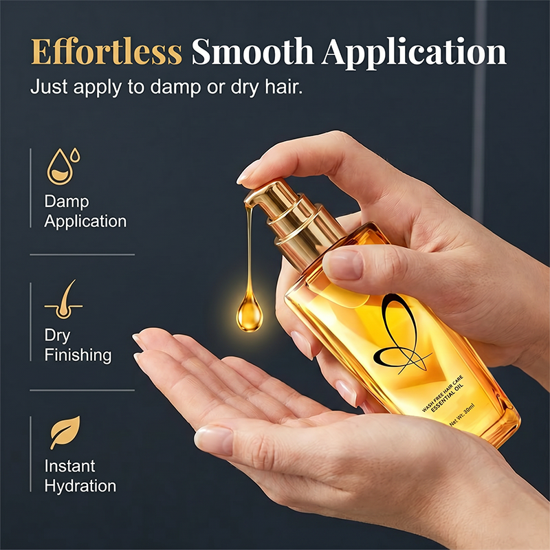 Wash-Free Hair Care Essential Oil