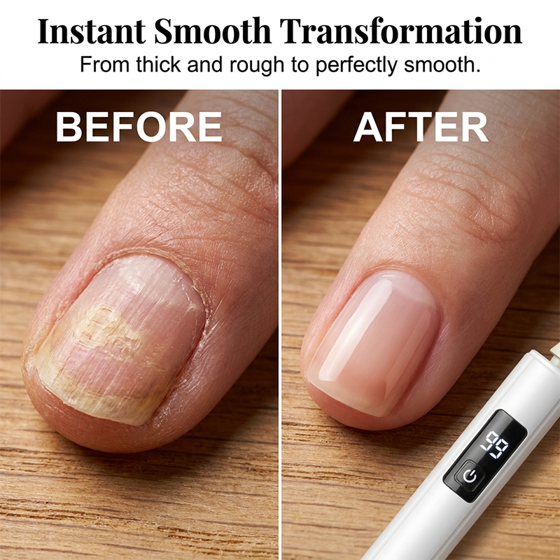 🥳2026 HOT SALE🥳💞50K+ SOLD!💅✨ 47% OFF! Professional Electric Nail Polisher – Smooths thick nails, 99-speed display. Multiple heads for shaping & buffing. Salon at home! 🌟💎