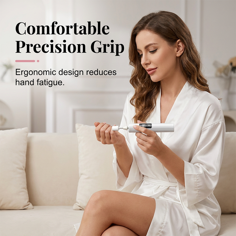 🥳2026 HOT SALE🥳💞50K+ SOLD!💅✨ 47% OFF! Professional Electric Nail Polisher – Smooths thick nails, 99-speed display. Multiple heads for shaping & buffing. Salon at home! 🌟💎