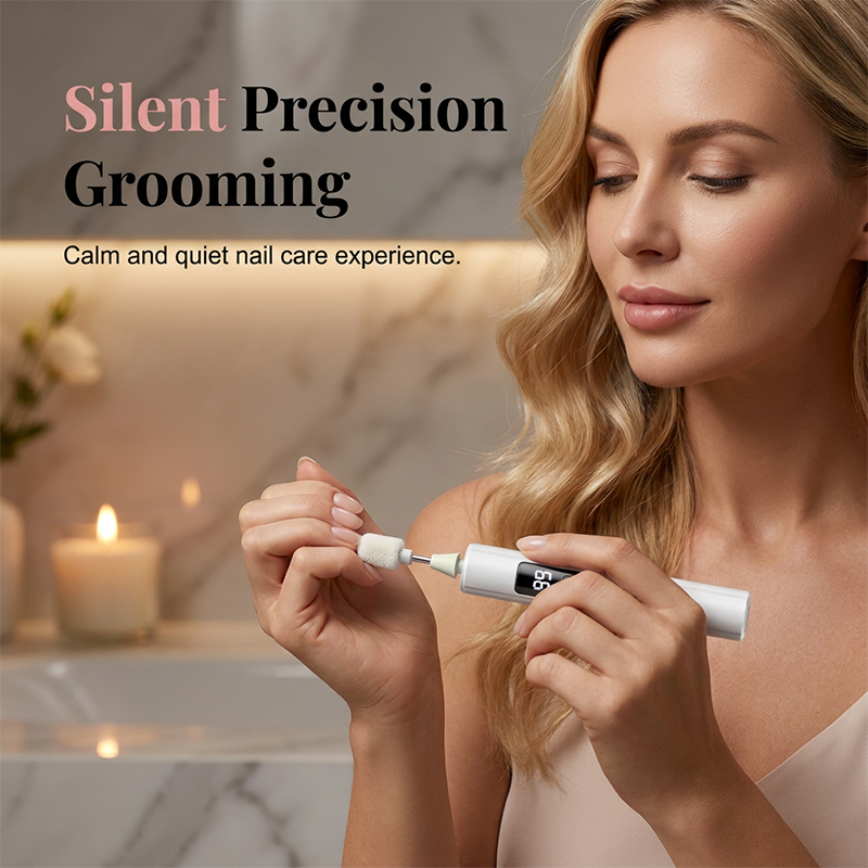 🥳2026 HOT SALE🥳💞50K+ SOLD!💅✨ 47% OFF! Professional Electric Nail Polisher – Smooths thick nails, 99-speed display. Multiple heads for shaping & buffing. Salon at home! 🌟💎