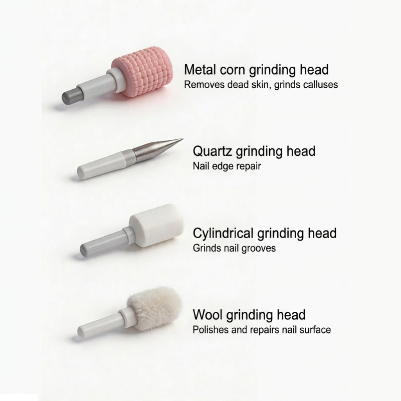 🥳2026 HOT SALE🥳💞50K+ SOLD!💅✨ 47% OFF! Professional Electric Nail Polisher – Smooths thick nails, 99-speed display. Multiple heads for shaping & buffing. Salon at home! 🌟💎