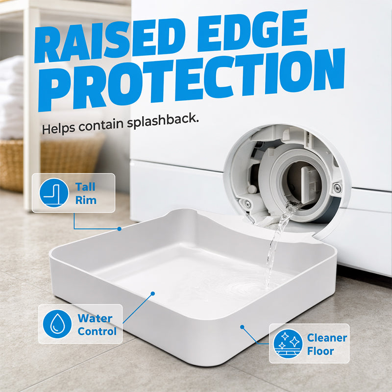 🌟LAST DAY SALE: ONLY ￡6.99!!🎁✨Universal Front-Load Washing Machine Drain Pan