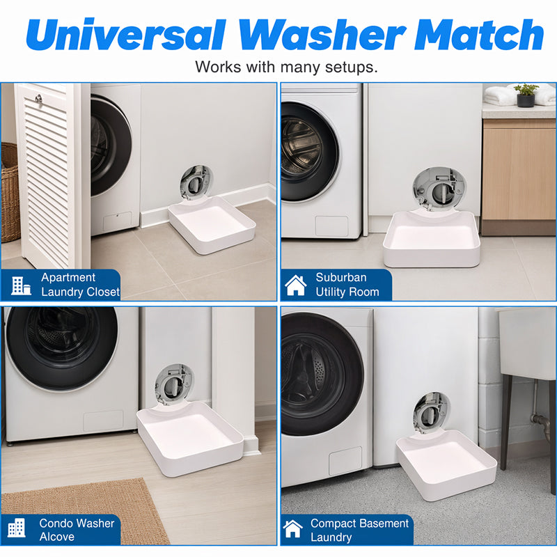 🌟LAST DAY SALE: ONLY ￡6.99!!🎁✨Universal Front-Load Washing Machine Drain Pan