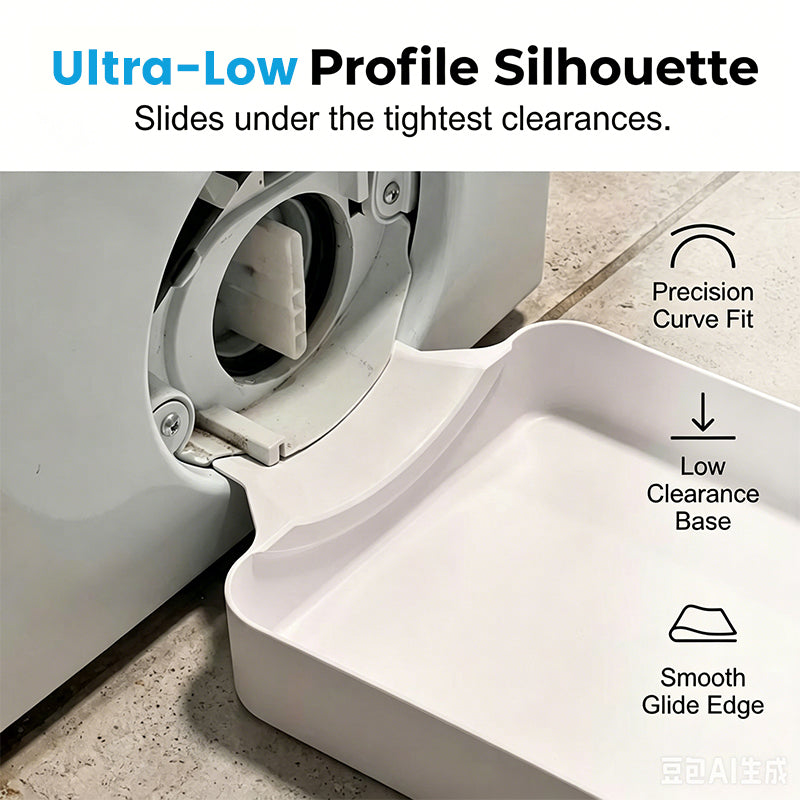 🌟LAST DAY SALE: ONLY ￡6.99!!🎁✨Universal Front-Load Washing Machine Drain Pan