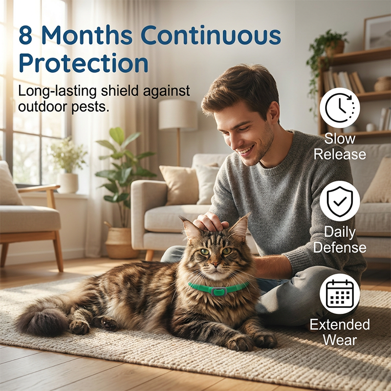 Natural Essential Oil Pet Pest Repellent Collar