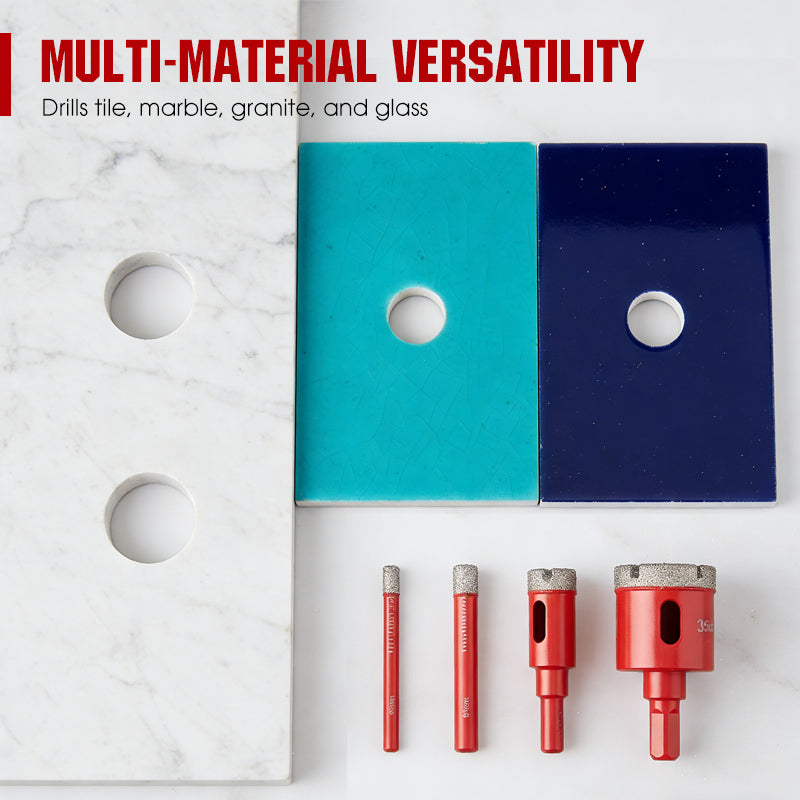 📢📢47% OFF !! ⏰Professional Dry Drilling Hole Saw Kit (6-35mm)