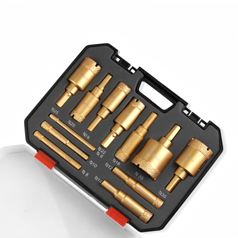 📢📢47% OFF !! ⏰Professional Dry Drilling Hole Saw Kit (6-35mm)