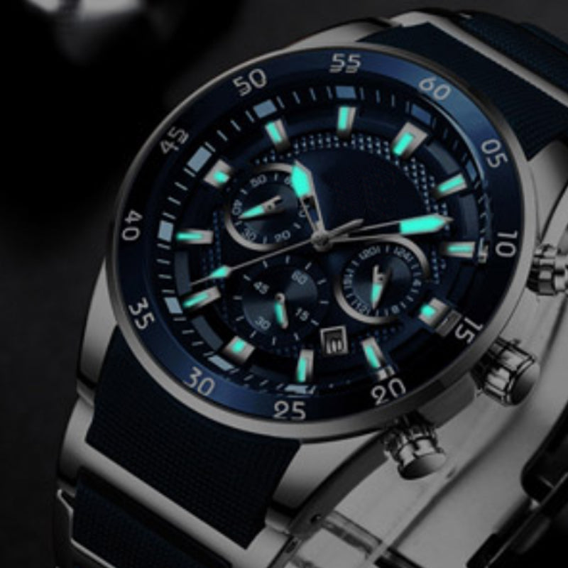 🔥50% OFF!✈️Free Shipping⌚ Men's Waterproof Multifunctional Quartz Watch