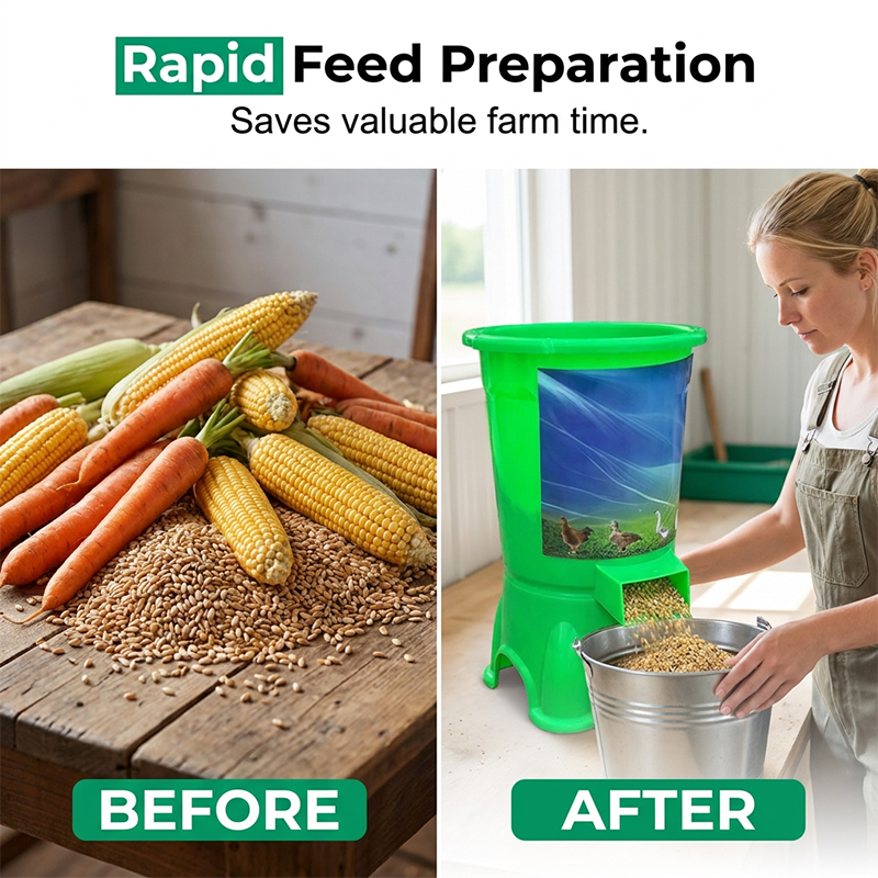 🎉 2026 Sale — Over 47,000 Sold ⚡ Electric Poultry Feed Processing Chopper 🐔