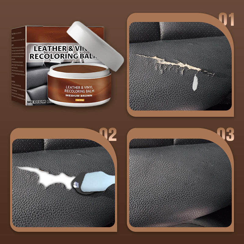 🔥Special Surprise Offer 🎁Buy 3 Get 2 Free！✨️Your old leather goods are saved！👜Care for your leather goods! Leather Repair Paste