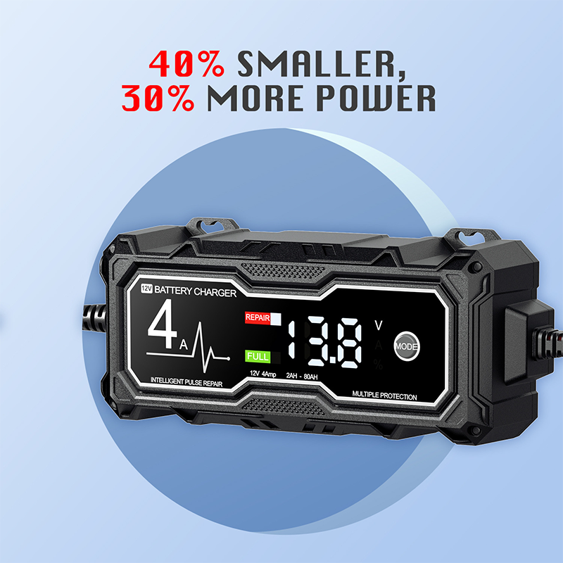 🔥 50% OFF 💥 Boost X GBX155 4A Car Battery Charger — For 10.0L Gasoline & 8.0L Diesel Engines