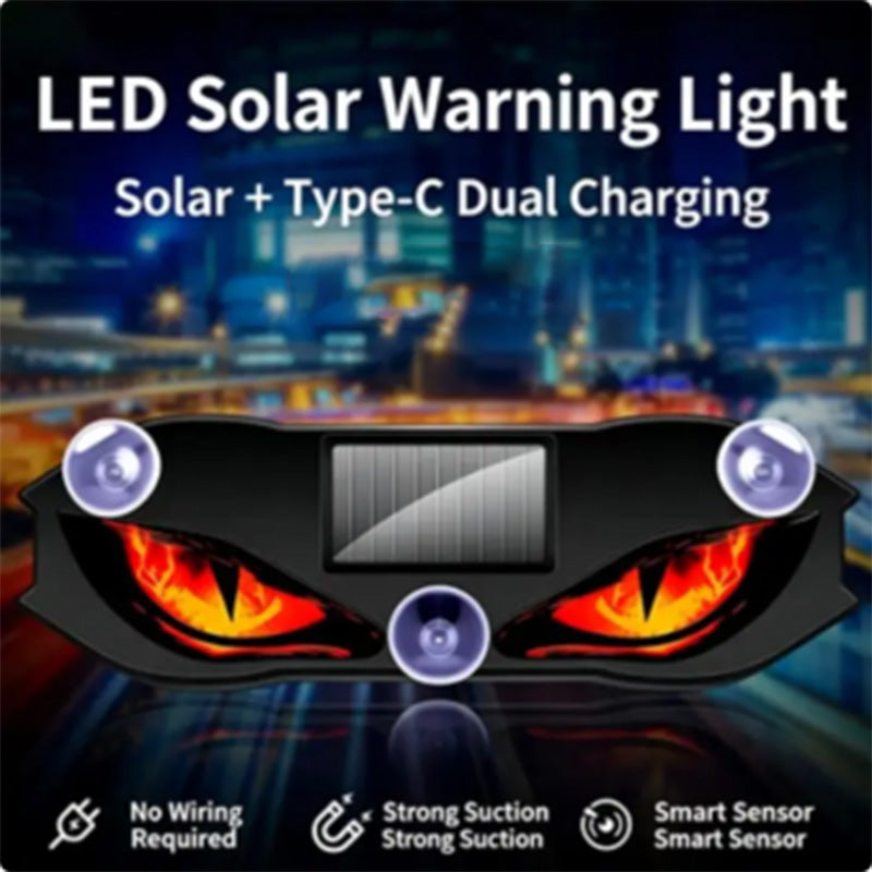 🚗🔆 Solar-Powered LED Car Warning Light – 67% OFF! Solar-powered, weatherproof, automatic activation at dark – for more safety on the roadside. 🔥🛡️