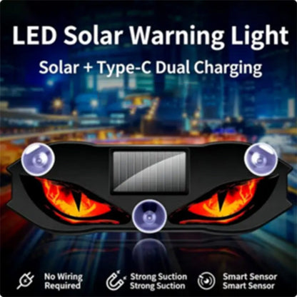 🚗🔆 Solar-Powered LED Car Warning Light – 67% OFF! Solar-powered, weatherproof, automatic activation at dark – for more safety on the roadside. 🔥🛡️