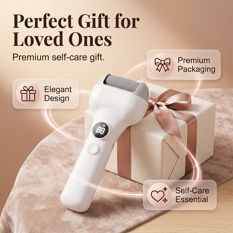 🥳2026 HOT SALE🥳💞50K+ SOLD!🦶🧠 55% OFF! Smart Electric Pedicure Tool – Pressure sensor auto‑stops if too firm. Removes calluses gently, protects delicate skin. A safe home pedicure! 🛡️✨