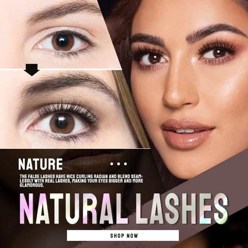 💞50K+ SOLD!👁️✨Reusable Self‑Adhesive False Eyelashes – No glue needed, just press & go. Natural curl, reusable & easy to remove. A beauty game‑changer! 💕🌸