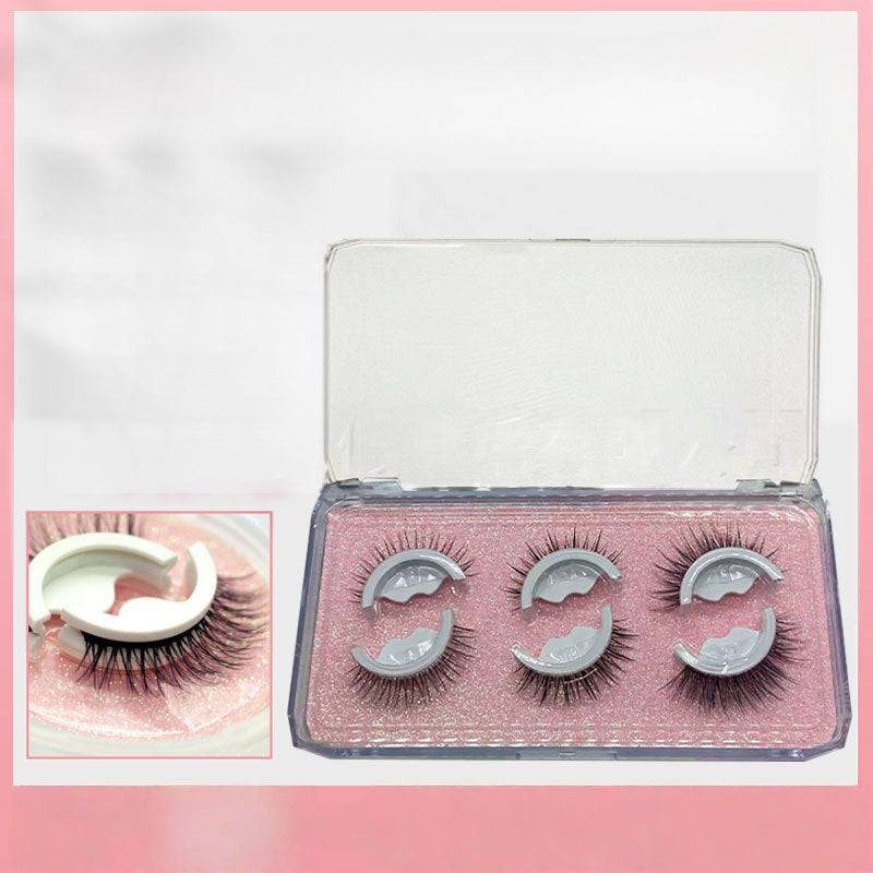 💞50K+ SOLD!👁️✨Reusable Self‑Adhesive False Eyelashes – No glue needed, just press & go. Natural curl, reusable & easy to remove. A beauty game‑changer! 💕🌸