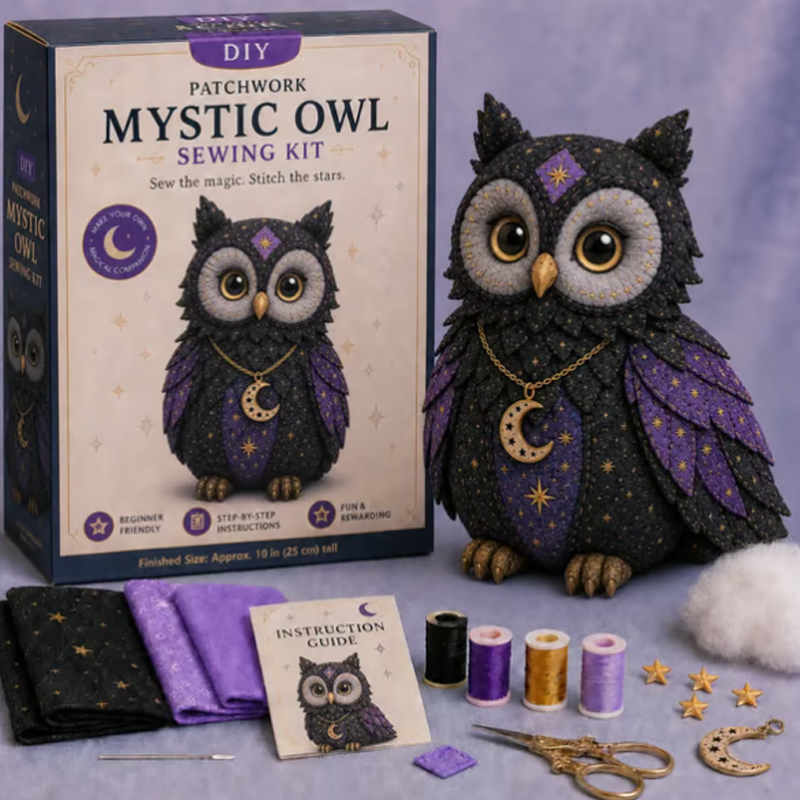 Beginner-Friendly Magical Animal Sewing Kit