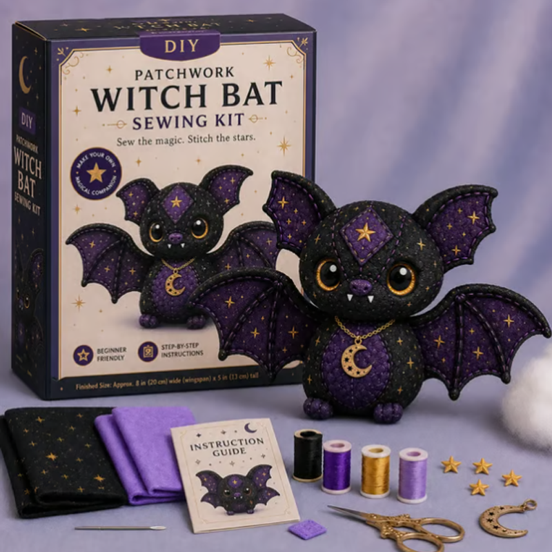 Beginner-Friendly Magical Animal Sewing Kit