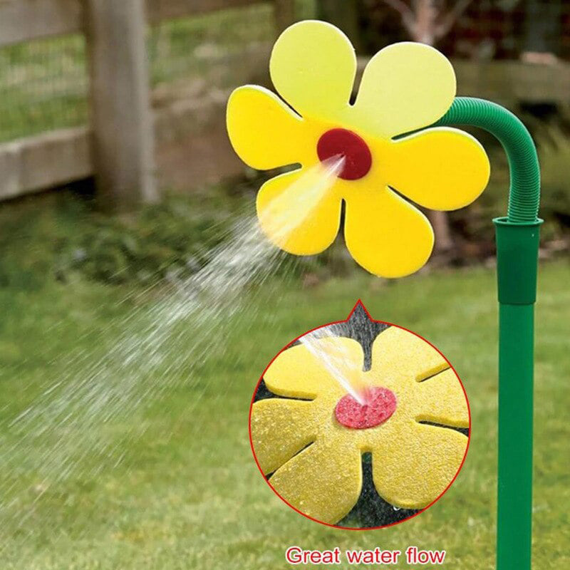 ✨️45% OFF! Boost your courtyard happiness! 360° Rotating Dancing Flower Sprinkler-Funny Dancing Flower Yard Lawn Sprinkler