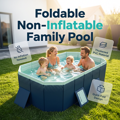 🥳 HOT SALE 2026 🥳 💞 OVER 50,000 SOLD! 👵❤️ Elevated, non‑inflatable pool – enjoy fun water activities and cool off at home this summer.