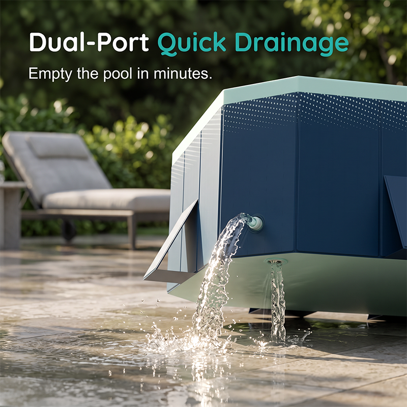 🥳 HOT SALE 2026 🥳 💞 OVER 50,000 SOLD! 👵❤️ Elevated, non‑inflatable pool – enjoy fun water activities and cool off at home this summer.
