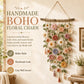 🌸Crochet Flower Wall Hanging Decor Handmade🌸Handcrafted Items from the School for Middle-Aged and Elderly Artisans