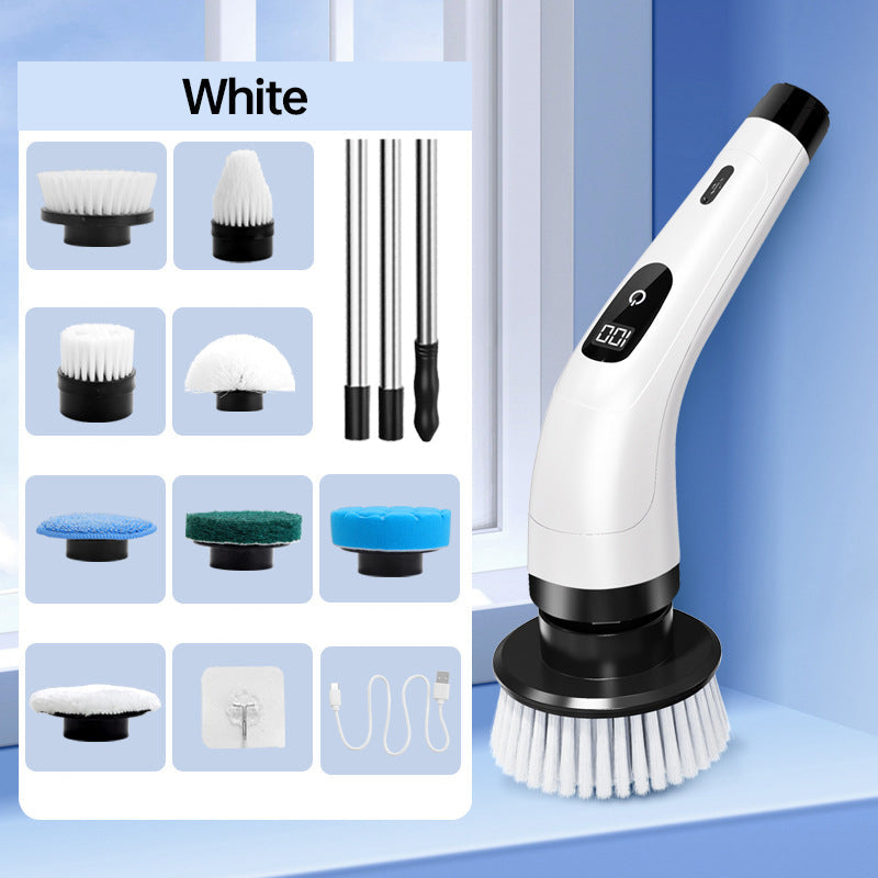 🧽7-in-1 Electric Cleaning Brush Set for Home Use