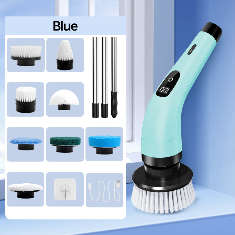 🧽7-in-1 Electric Cleaning Brush Set for Home Use