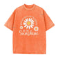 🌼LIMITED TIME 51% OFF! 👕 Vintage Washed Daisy T-Shirt – Soft Breathable Blend, Relaxed Drop Shoulder Fit and Retro Everyday Style