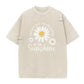 🌼LIMITED TIME 51% OFF! 👕 Vintage Washed Daisy T-Shirt – Soft Breathable Blend, Relaxed Drop Shoulder Fit and Retro Everyday Style
