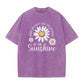 🌼LIMITED TIME 51% OFF! 👕 Vintage Washed Daisy T-Shirt – Soft Breathable Blend, Relaxed Drop Shoulder Fit and Retro Everyday Style
