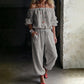 👗Last Day Promotion 58% OFF🌸Women's Off Shoulder Jumpsuit – Effortless Chic With A Flattering Fit ✨