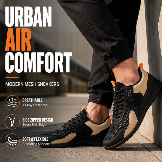 ♻Men Summer Breathable Mesh Shoes Casual Soft Sole Sneakers