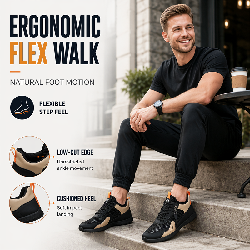 ♻Men Summer Breathable Mesh Shoes Casual Soft Sole Sneakers