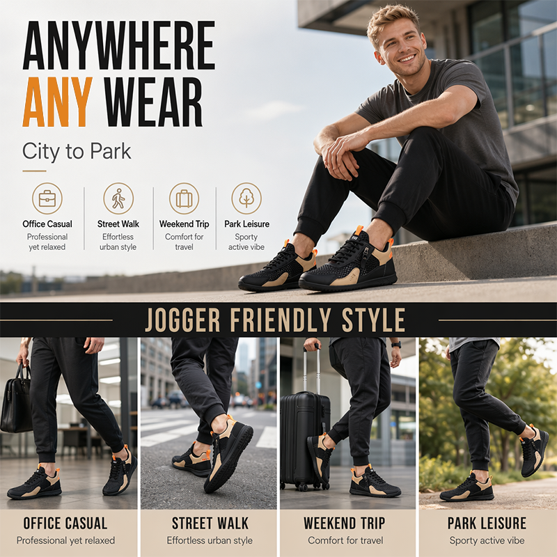 ♻Men Summer Breathable Mesh Shoes Casual Soft Sole Sneakers