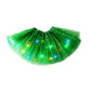 🏆 Last Day 52%OFF!🎁LED Light Up Sequin Tutu Skirt Star Mesh Princess Skirt for Girls and Adults