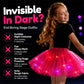 🏆 Last Day 52%OFF!🎁LED Light Up Sequin Tutu Skirt Star Mesh Princess Skirt for Girls and Adults