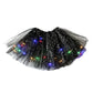 🏆 Last Day 52%OFF!🎁LED Light Up Sequin Tutu Skirt Star Mesh Princess Skirt for Girls and Adults