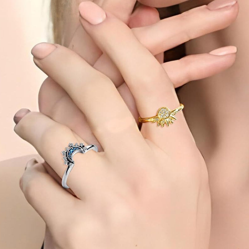 🎁Celestial Couple Ring Set