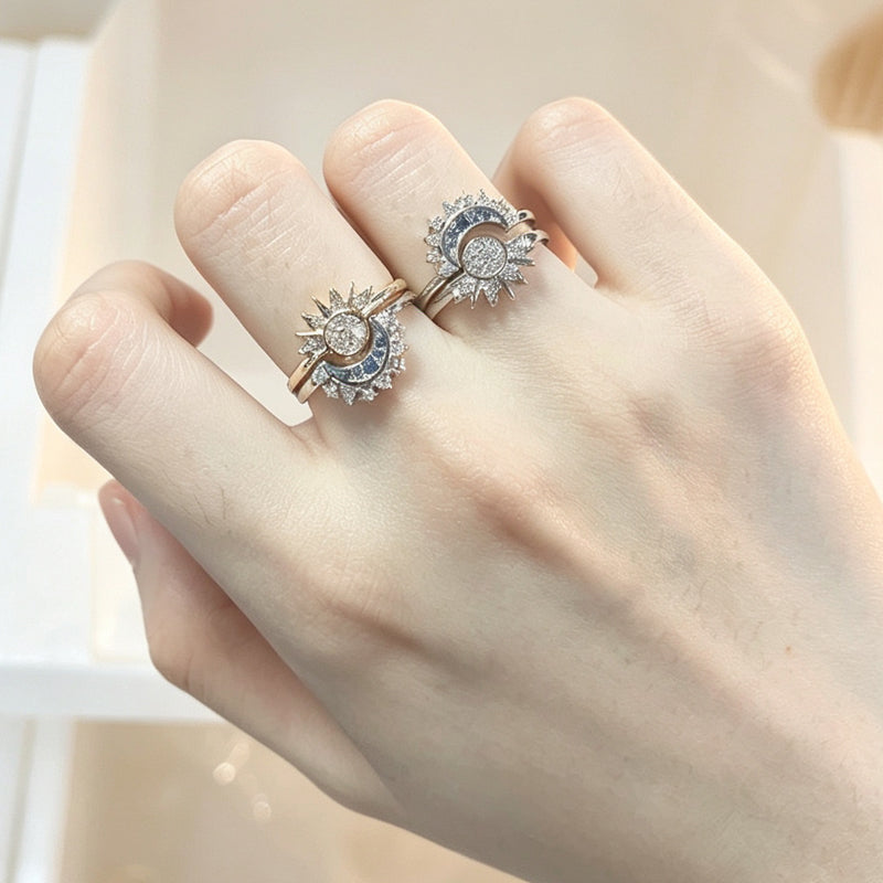 🎁Celestial Couple Ring Set