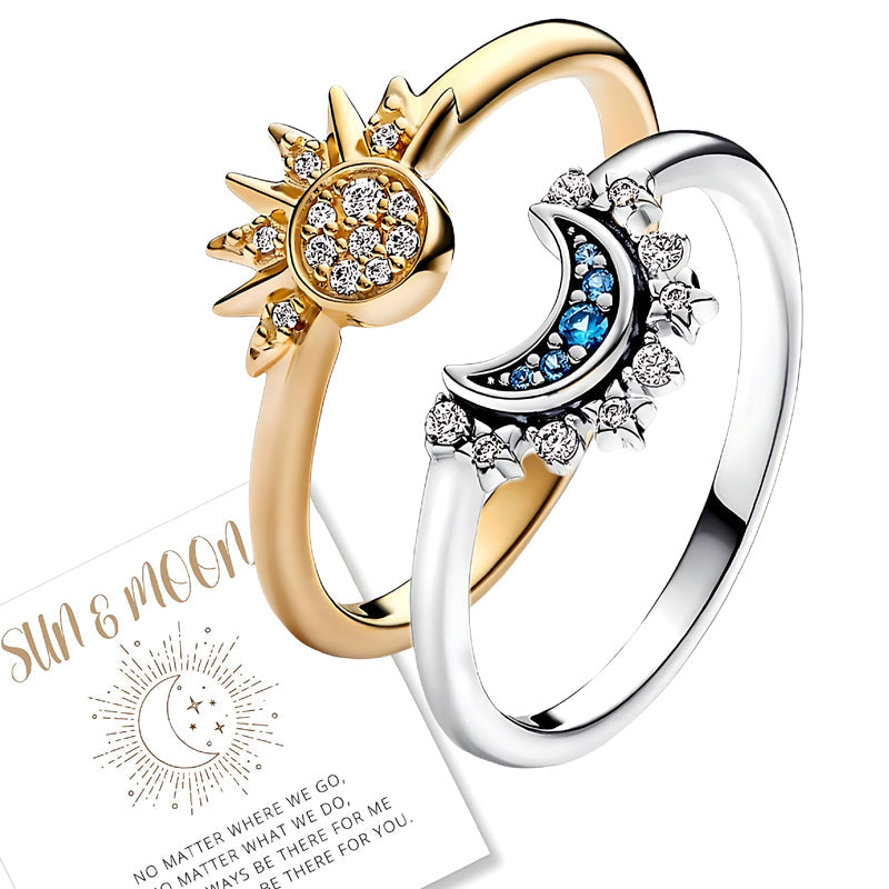 🎁Celestial Couple Ring Set