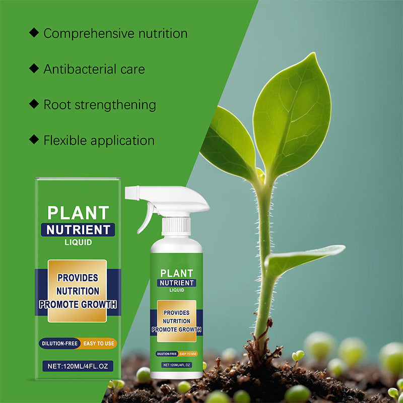 🔥Hot Sale 53% OFF🔥 🌿Nutrition Supplement For Plants！💦🌱Thrive And Grow Strong！Plant Nutrient Liquid Spray – Foliar Feed, Ready-to-Use, for Indoor & Outdoor 🌿