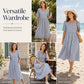 👗Striped pocket dress - Soft and versatile casual style