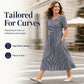 👗Striped pocket dress - Soft and versatile casual style