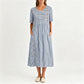 👗Striped pocket dress - Soft and versatile casual style