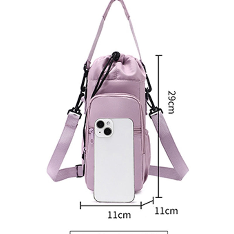 ⏰🔥LIMITED TIME - ONLY ￡8.99!!🥤Water Bottle Carrier Bag with Phone Pockets