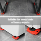 🔥50% off! Hot deal🎁Casters! Move your furniture with ease—all by yourself! They won’t damage your furniture or floors, making it easy to maintain your ideal home environment.