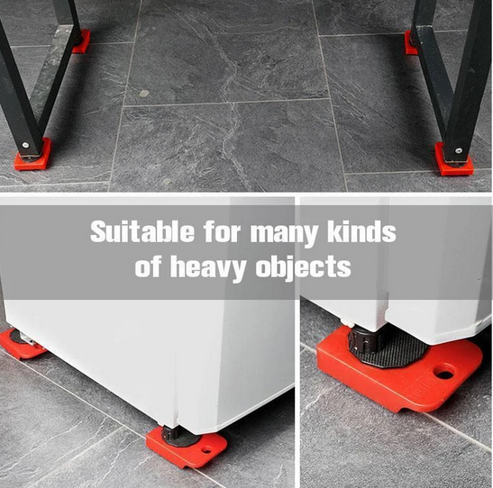 🔥50% off! Hot deal🎁Casters! Move your furniture with ease—all by yourself! They won’t damage your furniture or floors, making it easy to maintain your ideal home environment.