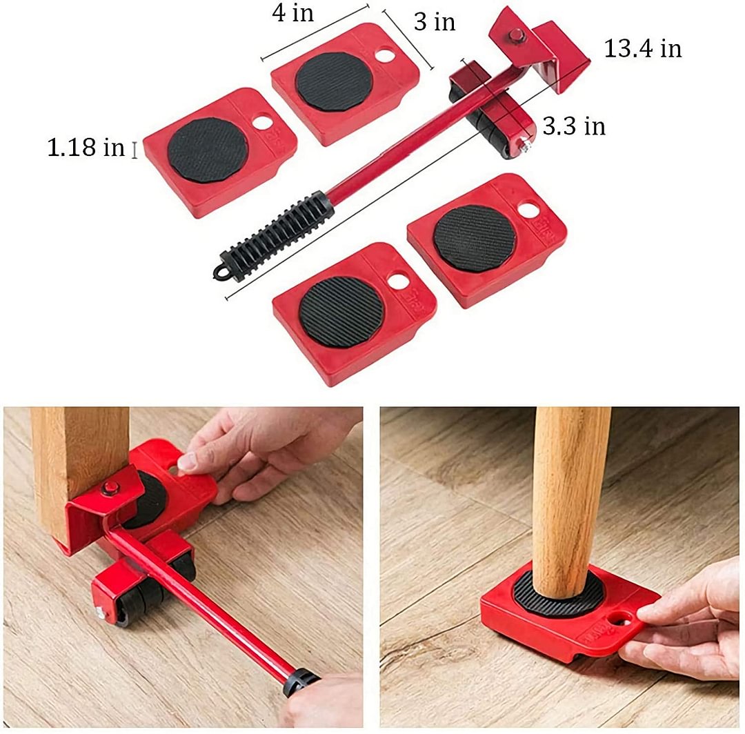 🔥50% off! Hot deal🎁Casters! Move your furniture with ease—all by yourself! They won’t damage your furniture or floors, making it easy to maintain your ideal home environment.